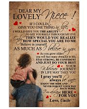 UNCLE TO NIECE 16x24 Poster front