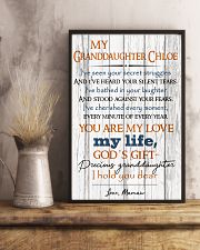 TO MY GRANDDAUGHTER 16x24 Poster lifestyle-poster-3