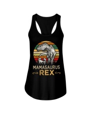 MOM - MAMASAURUS - REX Ladies Flowy Tank thumbnail