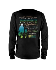 I'm not normal girl- I'm a Granddaughter to a Grandma with wings Long Sleeve Tee tile