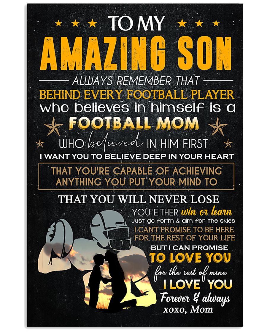MOM TO SON 16x24 Poster