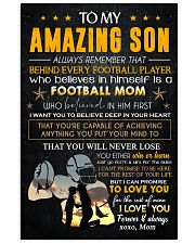 MOM TO SON 16x24 Poster front