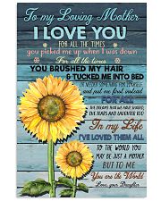 DAUGHTER TO MOM 16x24 Poster front