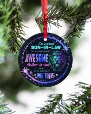 I'm A Proud Son-in-law of A Freaking Awesome Circle ornament - single (porcelain) aos-circle-ornament-single-porcelain-lifestyles-07