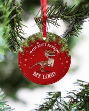 Dinosaur - Your Butt Napkins My Lord Circle ornament - single (porcelain) aos-circle-ornament-single-porcelain-lifestyles-07