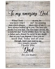 DAUGHTER TO DAD 16x24 Poster front