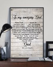 DAUGHTER TO DAD 16x24 Poster lifestyle-poster-2