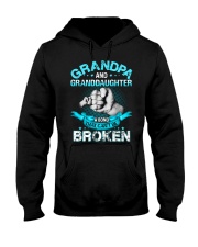 Christmas - Grandpa And Granddaughter A Bond Hooded Sweatshirt tile