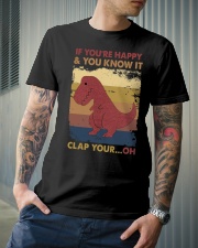 To Kids - If You're Happy - T-shirt Classic T-Shirt lifestyle-mens-crewneck-front-6