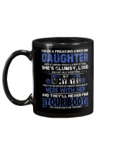 Dad And Daughter - I Have A Freaking Awesome Mug tile