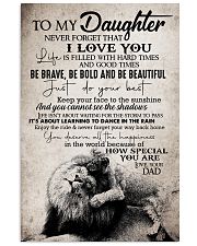 To Daughter - Life Is Filled With Hard Times 16x24 Poster front