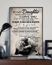 To Daughter - Life Is Filled With Hard Times 16x24 Poster lifestyle-poster-2