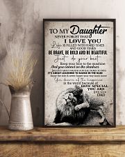 To Daughter - Life Is Filled With Hard Times 16x24 Poster lifestyle-poster-3