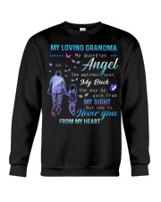 My loving grandma- My guardian angel Crewneck Sweatshirt tile