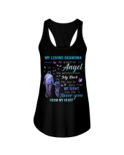 My loving grandma- My guardian angel Ladies Flowy Tank tile