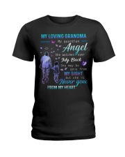 My loving grandma- My guardian angel Ladies T-Shirt tile