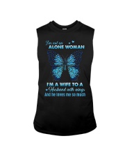 MY ANGEL HUSBAND - BUTTERFLY - MISS YOU Sleeveless Tee thumbnail