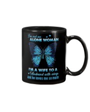 MY ANGEL HUSBAND - BUTTERFLY - MISS YOU Mug thumbnail