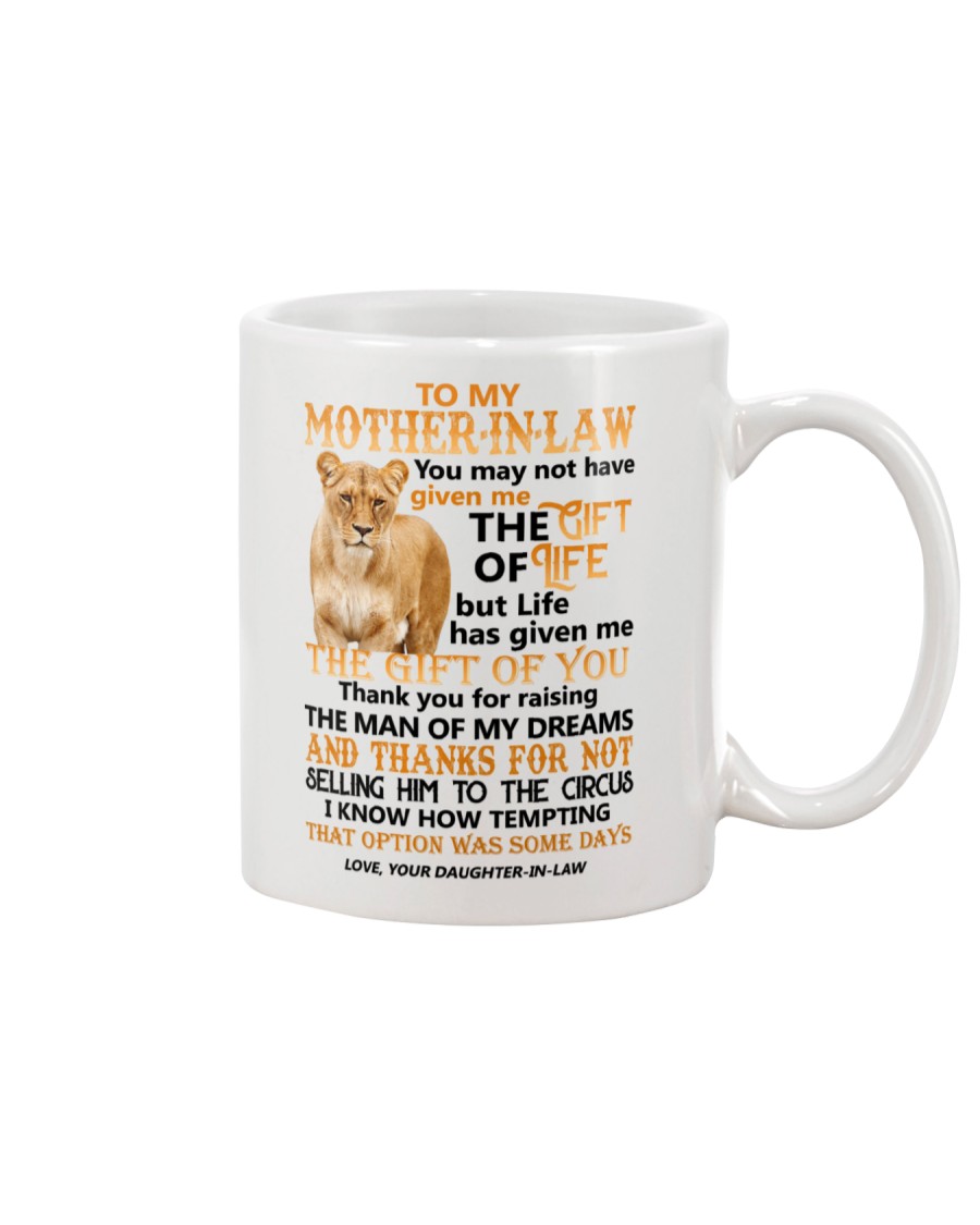 TO MY MOTHER-IN-LAW - LIONESS - CIRCUS Mug
