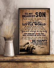 TO MY DEAREST SON 16x24 Poster lifestyle-poster-3