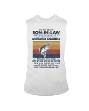 T-SHIRT - SON-IN-LAW - FISHING - VINTAGE - CIRCUS Sleeveless Tee tile