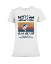 T-SHIRT - SON-IN-LAW - FISHING - VINTAGE - CIRCUS Premium Fit Ladies Tee tile