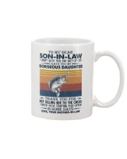 T-SHIRT - SON-IN-LAW - FISHING - VINTAGE - CIRCUS Mug tile