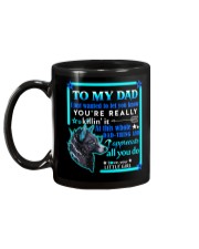 MUG - TO MY DAD - WOLF Mug back