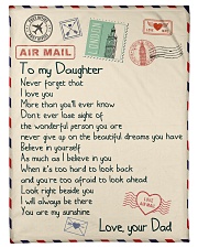 Gift For Daughter - Fleece Blanket Small Fleece Blanket - 30" x 40" front