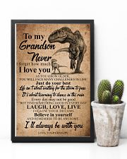 GRANDPA TO GRANDSON 16x24 Poster lifestyle-poster-8