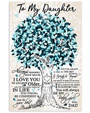 DAD TO DAUGHTER 16x24 Poster front