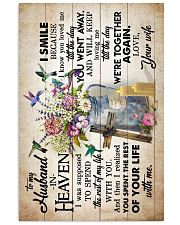 Angel Husband - I Smile Because I Know You 16x24 Poster front