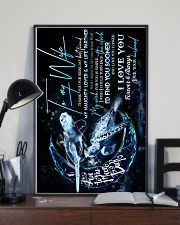 TO MY WIFE - TURTLE - I LOVE YOU 16x24 Poster lifestyle-poster-2