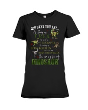 Saurus - God Say You Are - T-shirt Premium Fit Ladies Tee tile