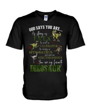 Saurus - God Say You Are - T-shirt V-Neck T-Shirt tile