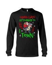 Christmas - Santa Claus Is Coming To Town Long Sleeve Tee tile