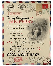 Girlfriend - I Can't Let You Go - Fleece Blanket Fleece Blanket tile
