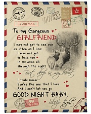 Girlfriend - I Can't Let You Go - Fleece Blanket Large Fleece Blanket - 60" x 80" front