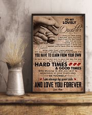 TO MY LOVELY DAUGHTER 16x24 Poster lifestyle-poster-3