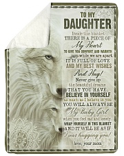 To My Daughter - Inside This Blanket Sherpa Fleece Blanket tile