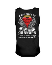 Angel - Grandpa - A Big Piece Of My Heart Lives Unisex Tank tile