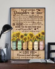 TO MY DAUGHTER-IN-LAW - SUNFLOWER - I LOVE YOU 16x24 Poster lifestyle-poster-2