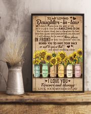 TO MY DAUGHTER-IN-LAW - SUNFLOWER - I LOVE YOU 16x24 Poster lifestyle-poster-3