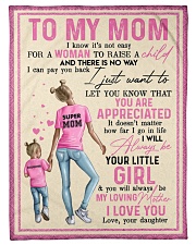 To My Mom - You Are Appreciated Fleece Blanket tile
