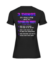 Husband and Wife - 3 Things You Should Know Premium Fit Ladies Tee tile