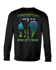 Grandaddy's girl- I used to be his angel now he's mine Crewneck Sweatshirt tile