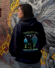 Grandaddy's girl- I used to be his angel now he's mine Hooded Sweatshirt lifestyle-unisex-hoodie-back-1
