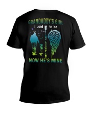 Grandaddy's girl- I used to be his angel now he's mine V-Neck T-Shirt tile