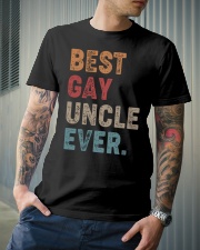 Best gay uncle ever Classic T-Shirt lifestyle-mens-crewneck-front-6