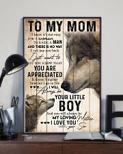 TO MY MOM - WOLF - YOU ARE APPRECIATED 16x24 Poster lifestyle-poster-2